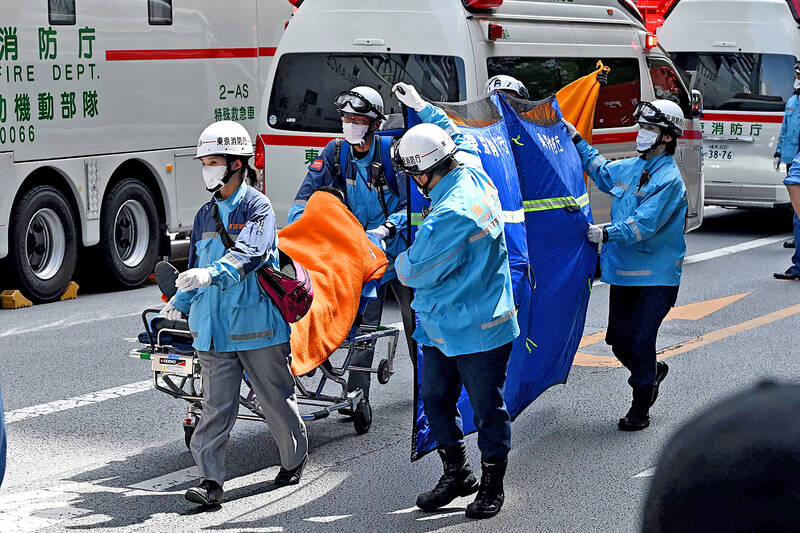 About 20 injured after spray incident at mall in Tokyo