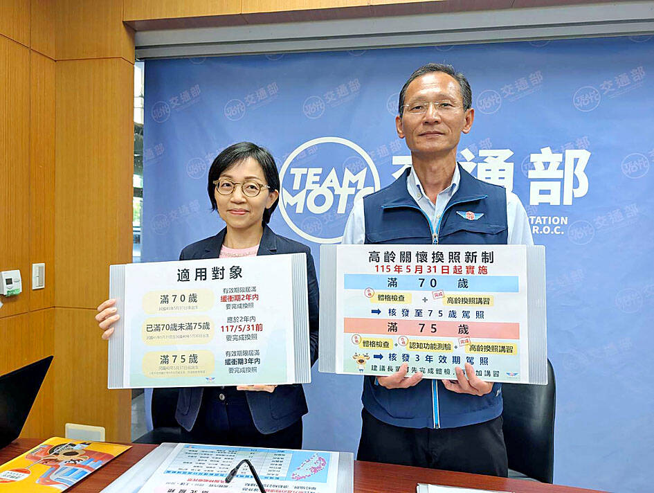 New elderly driver’s license rules start Sunday