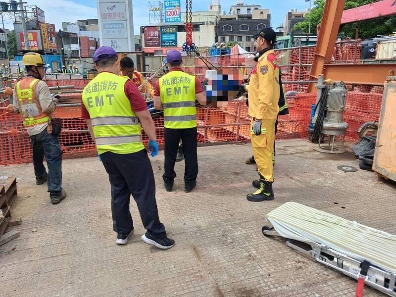 Thai worker killed at Taoyuan Metro work site