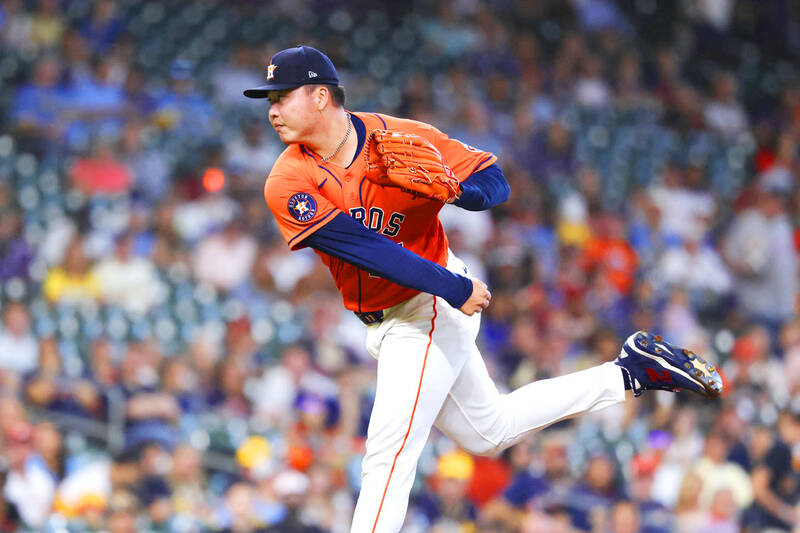 Teng Kai-wei gets no decision, Astros lose 5-4 to Brewers