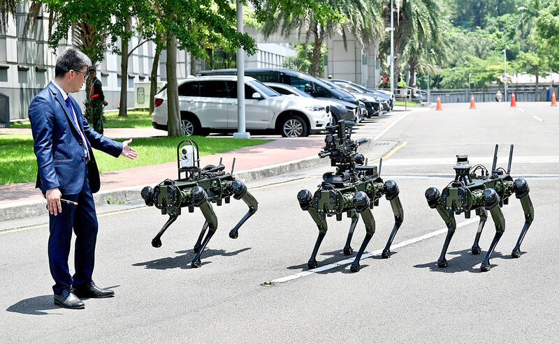 Armed robodogs could soon perform perimeter security