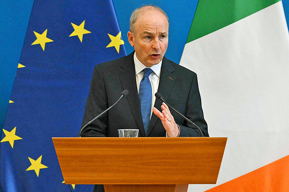 Eurozone economy shrank on revised Ireland data