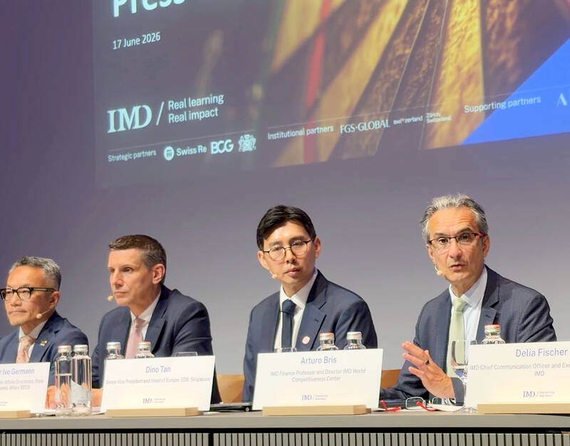 Taiwan’s competitiveness rises to 4th place: IMD report
