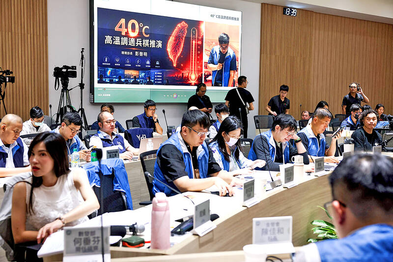 Ministry conducts extreme-heat tabletop simulation