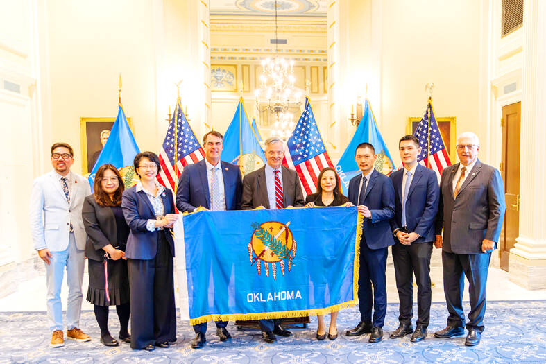 Oklahoma opens Taipei trade office