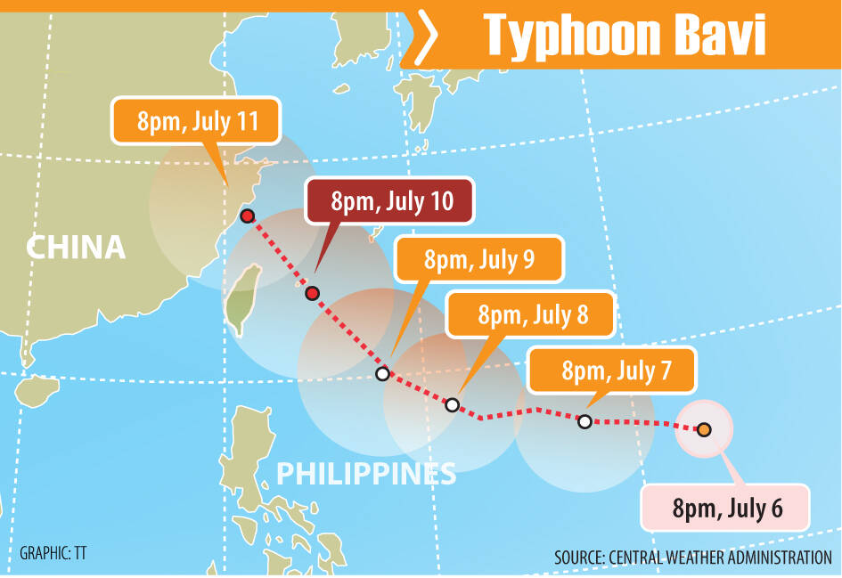 Typhoon rocks Saipan; might pass Taiwan by