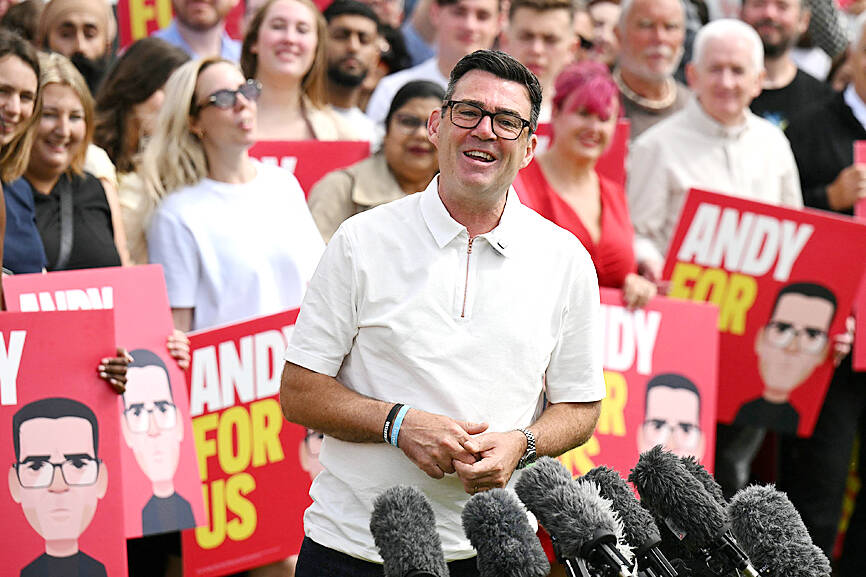 UK Labour Party’s Andy Burnham poised for power