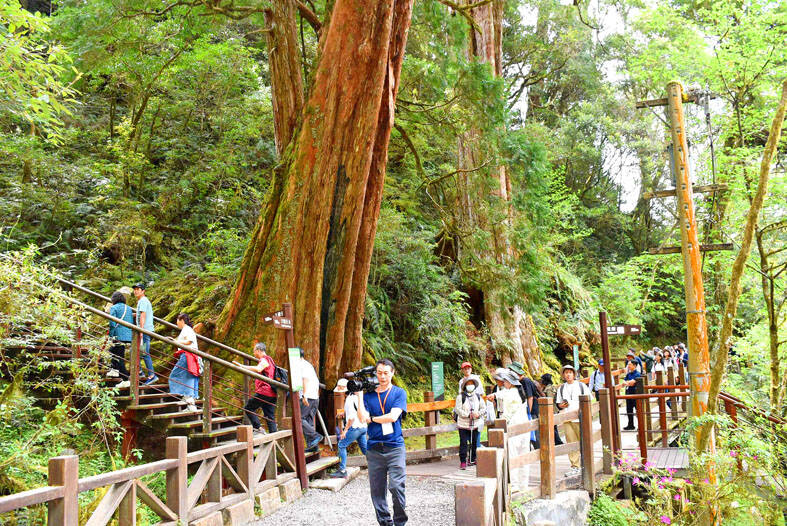Agency suggests resting in forest parks to battle heat - Taipei Times