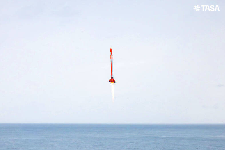 TASA launches new sounding rocket  www.taipeitimes.com