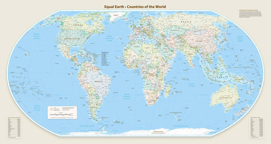 UN endorses using ‘Equal Earth’ map over Mercator