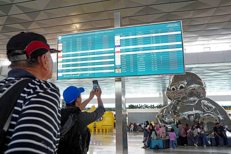 Taiwan airlines halt Jakarta flights as volcanic ash disrupts air travel