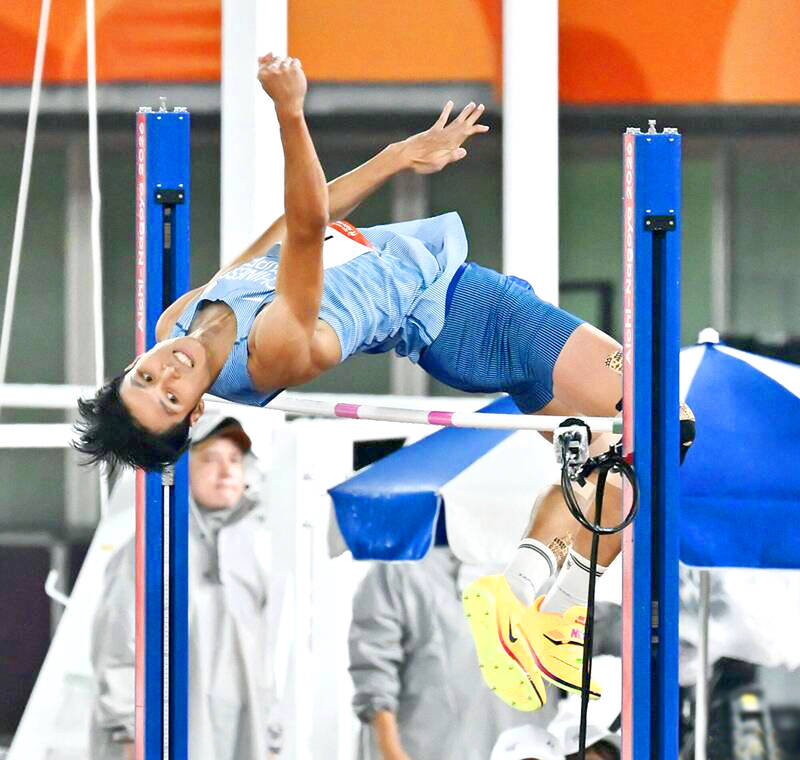 Fu wins Taiwan’s first Asian Games high jump title in 60 years